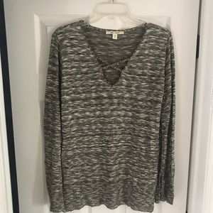 Heather Green Lightweight Sweater!